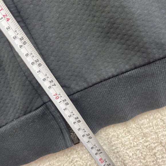 Puma Classics Tech Fleece Full Zip Long Sleeve Jacket Mens Sz XL Black / Grey ** - Picture 12 of 16